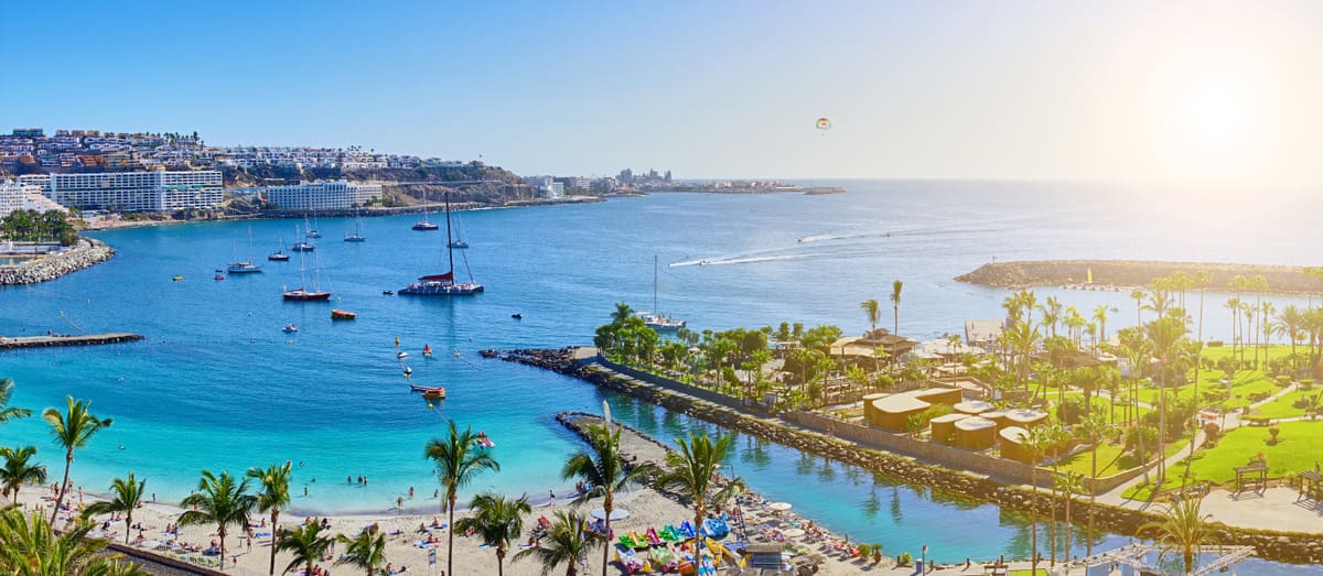 Anfi del Mar: el Caribe que un noruego trajo en barco + WebCAM en DIRECTO | Casa El Drago